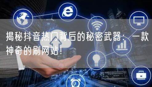 揭秘抖音热门背后的秘密武器：一款神奇的刷网站！