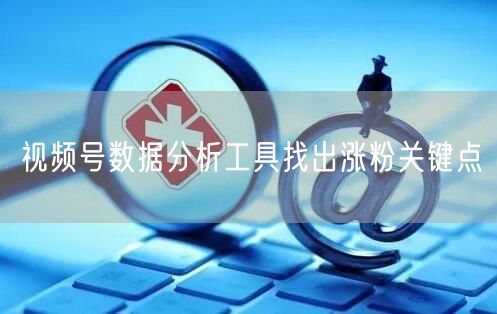 视频号数据分析工具找出涨粉关键点